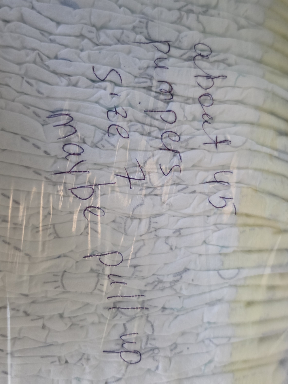 pampers Size 7(45)